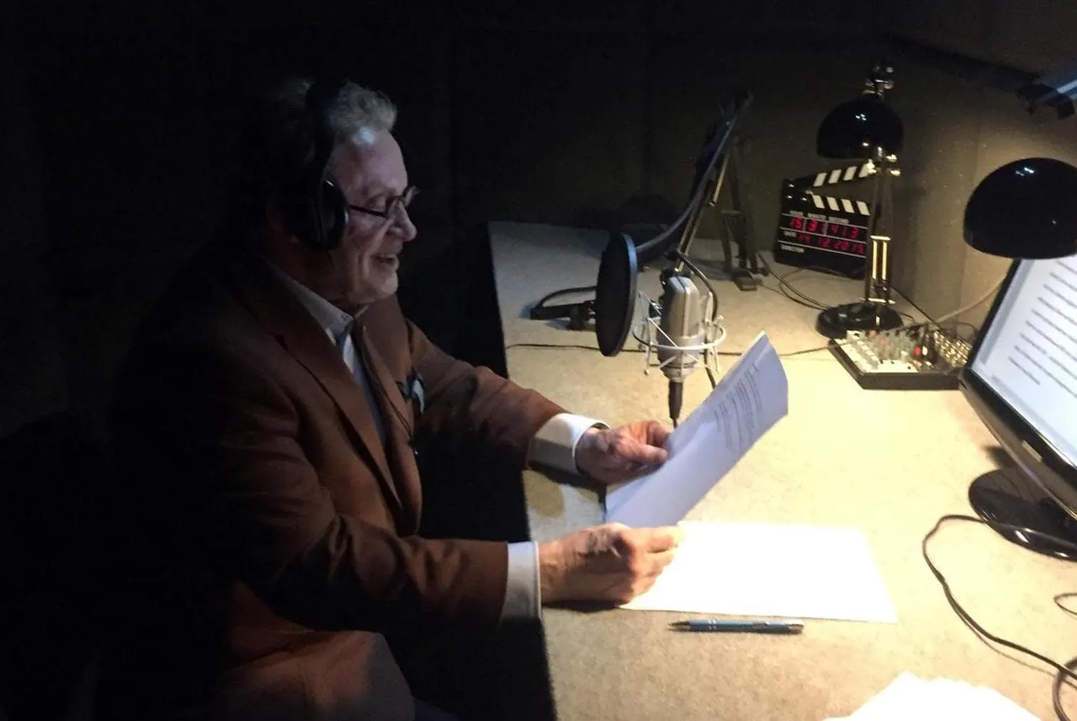 Daniel Olbrychski – wnętrze studia RPM Studio