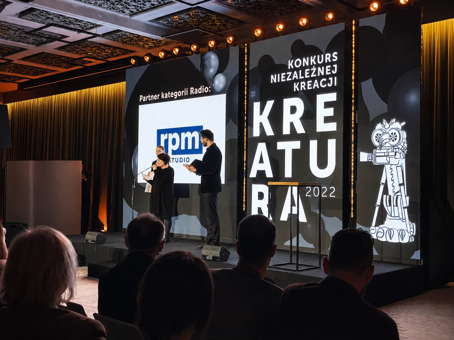 Krystyna Czubówna - Konkurs KREATURA – wnętrze studia RPM Studio
