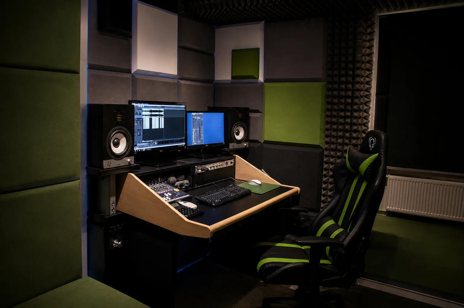 RPM Warszawa - Studio zielone – wnętrze studia RPM Studio